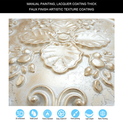 10tiles/lot Classic Victorian Ceiling Tiles for Boutique Hotels, Heritage Inns and Luxury Villas PL19