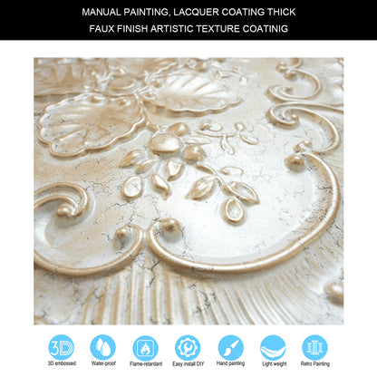 10tiles/lot Classic Victorian Ceiling Tiles for Boutique Hotels, Heritage Inns and Luxury Villas PL19