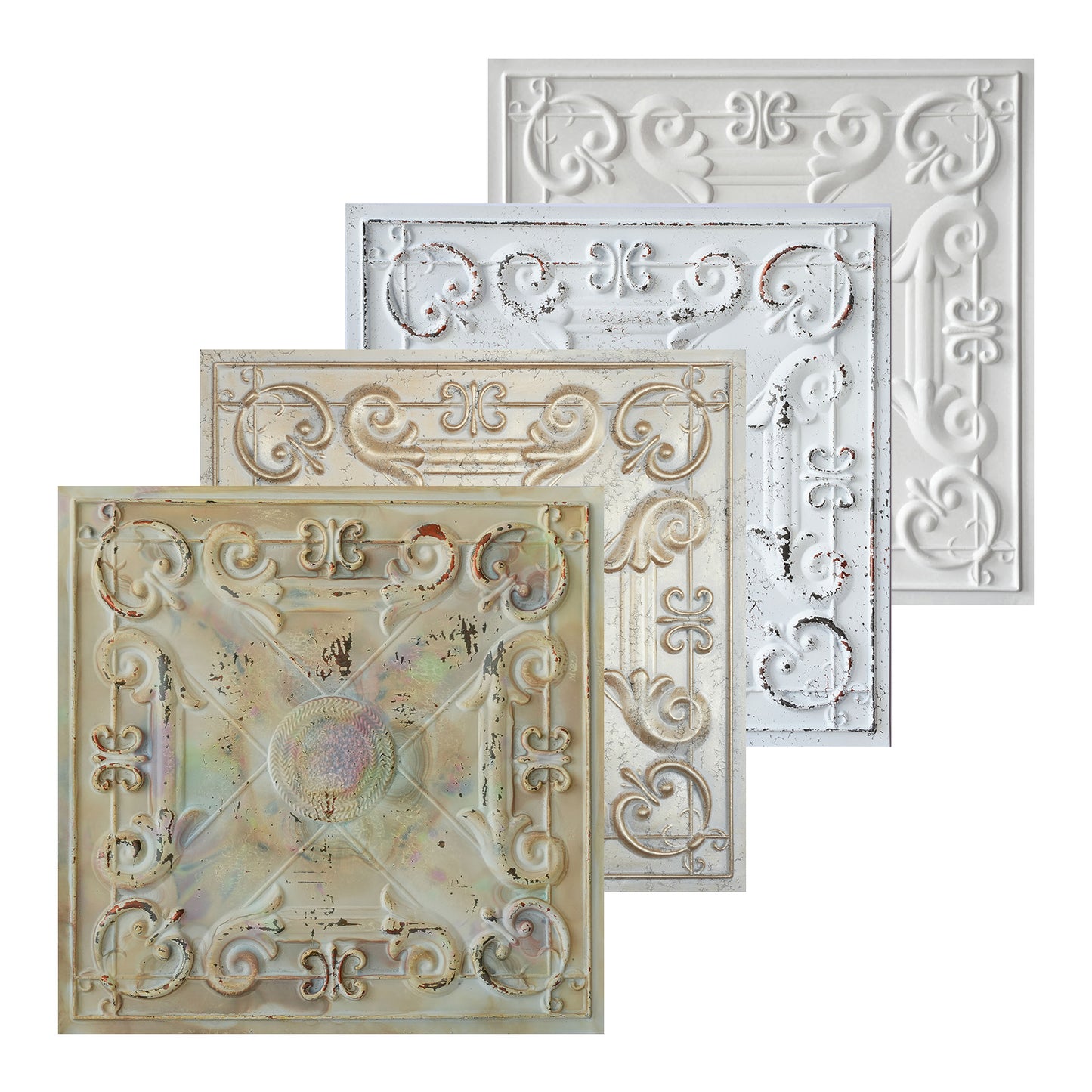 10tiles/lot Art Ceiling Tiles for Stylish Living Rooms, Museums and Elegant Hotel Interiors PL22