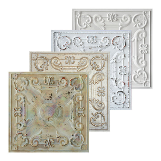 10tiles/lot Art Ceiling Tiles for Stylish Living Rooms, Museums and Elegant Hotel Interiors PL22