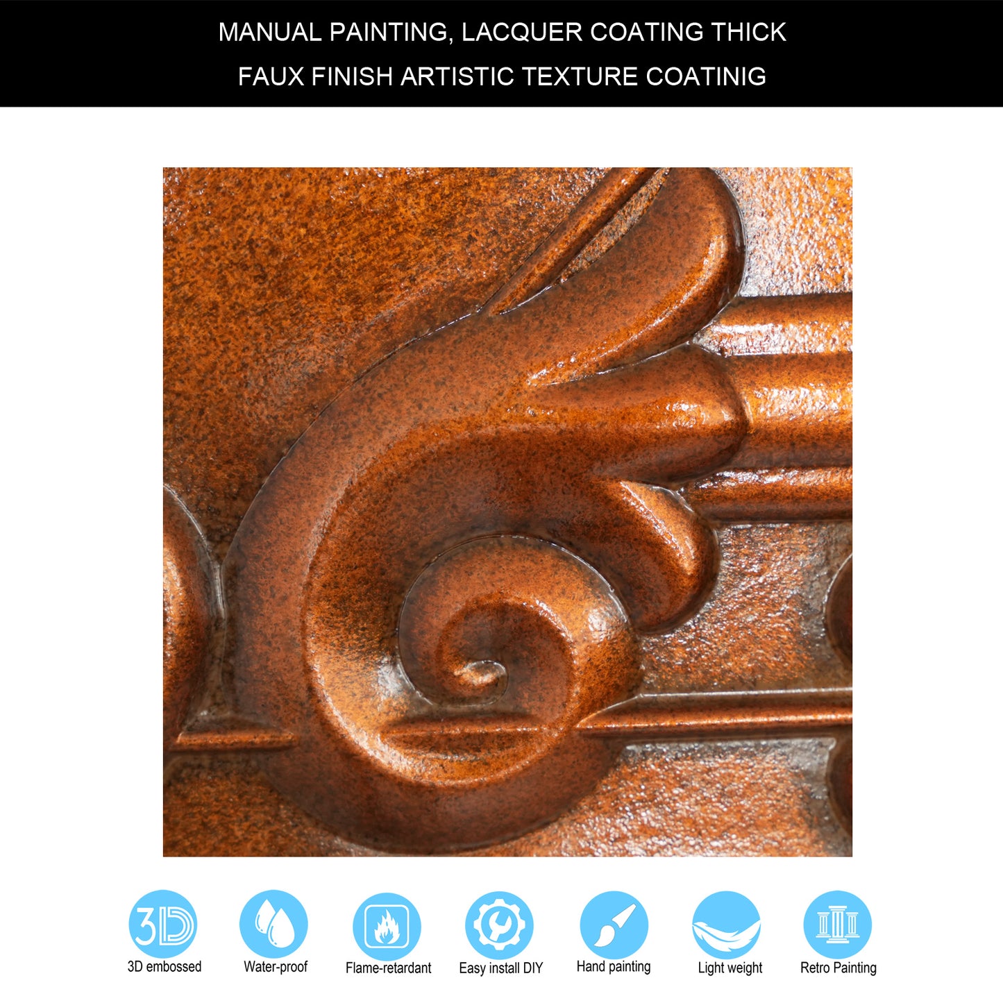 10tiles/lot Artistic Ceiling Tiles for Libraries, Museums, Craft Studios and Cultural Interiors PL22