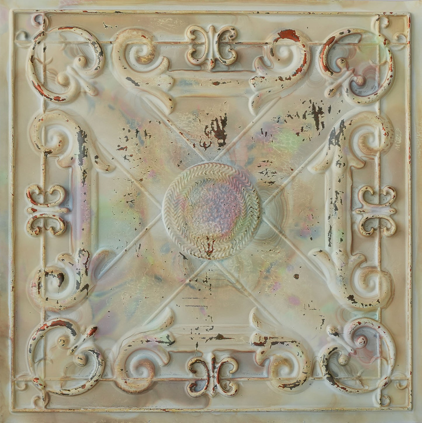 10tiles/lot Art Ceiling Tiles for Stylish Living Rooms, Museums and Elegant Hotel Interiors PL22