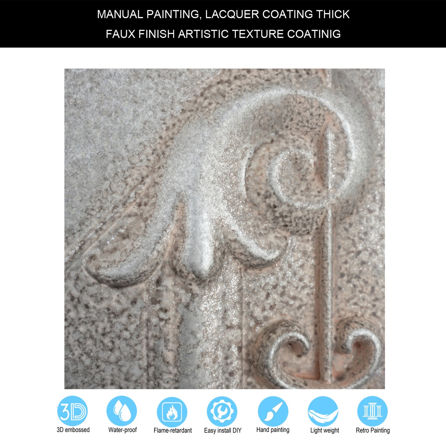 10tiles/lot Artistic Ceiling Tiles for Libraries, Museums, Craft Studios and Cultural Interiors PL22