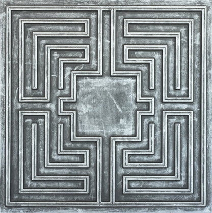 10tiles/lot Tin Ceiling Tiles for Book Cafés, Literary Stores and Creative Cultural Spaces PL25