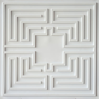 10tiles/lot Antique-Style Ceiling Tiles for Boutique Hotels, Inns, Villas and Heritage Rooms PL25