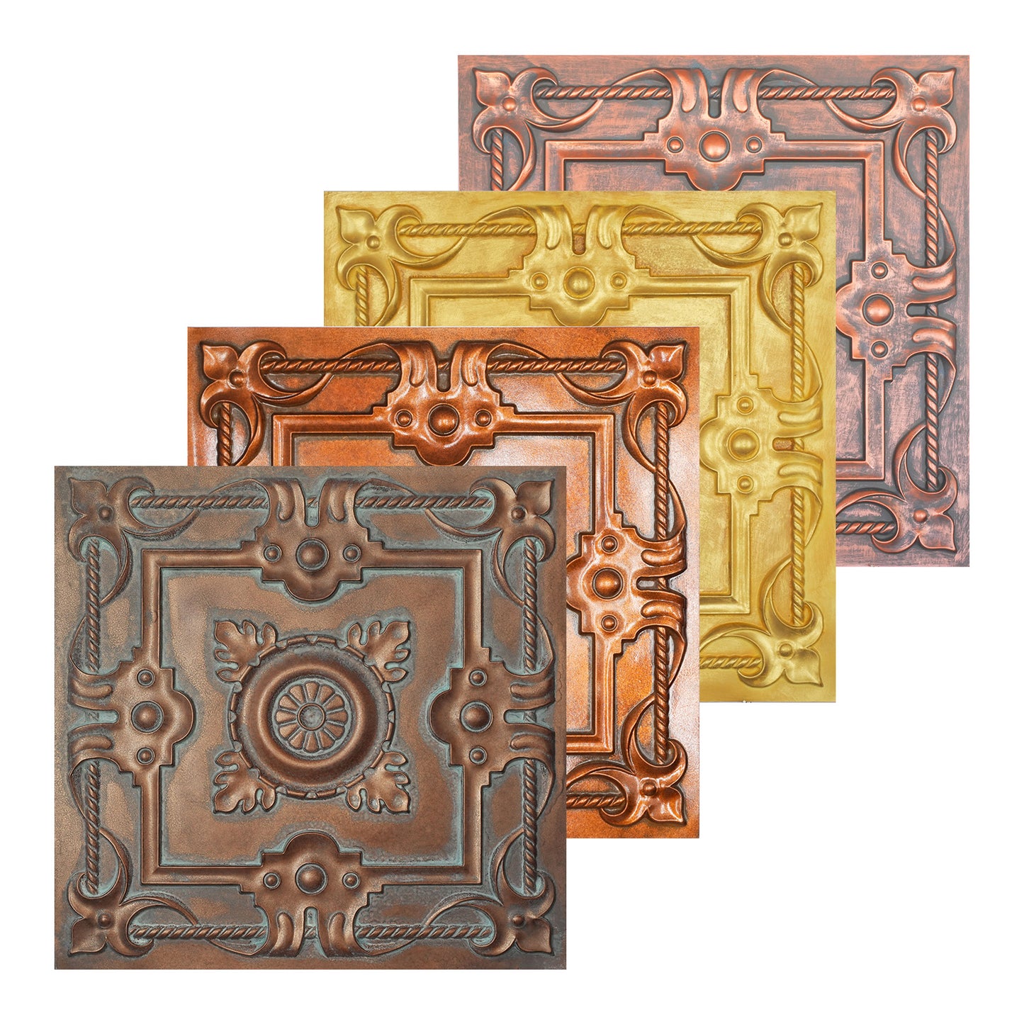 10tiles/lot Multi-Layer 3D Ceiling Tiles for Upscale Restaurants and High-End Bars PL29