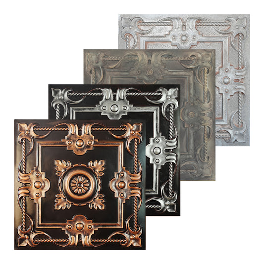 10tiles/lot Decorative Tin Ceiling Tiles for Premium Villas, Apartments and Hotel Interiors PL29