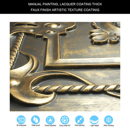 10tiles/lot Faux Tin Decorative Panels for Premium Kitchen and Dining Room Ceilings PL29