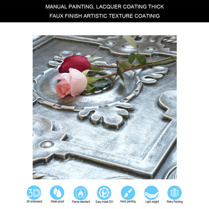 10tiles/lot Faux Tin Decorative Panels for Premium Kitchen and Dining Room Ceilings PL29