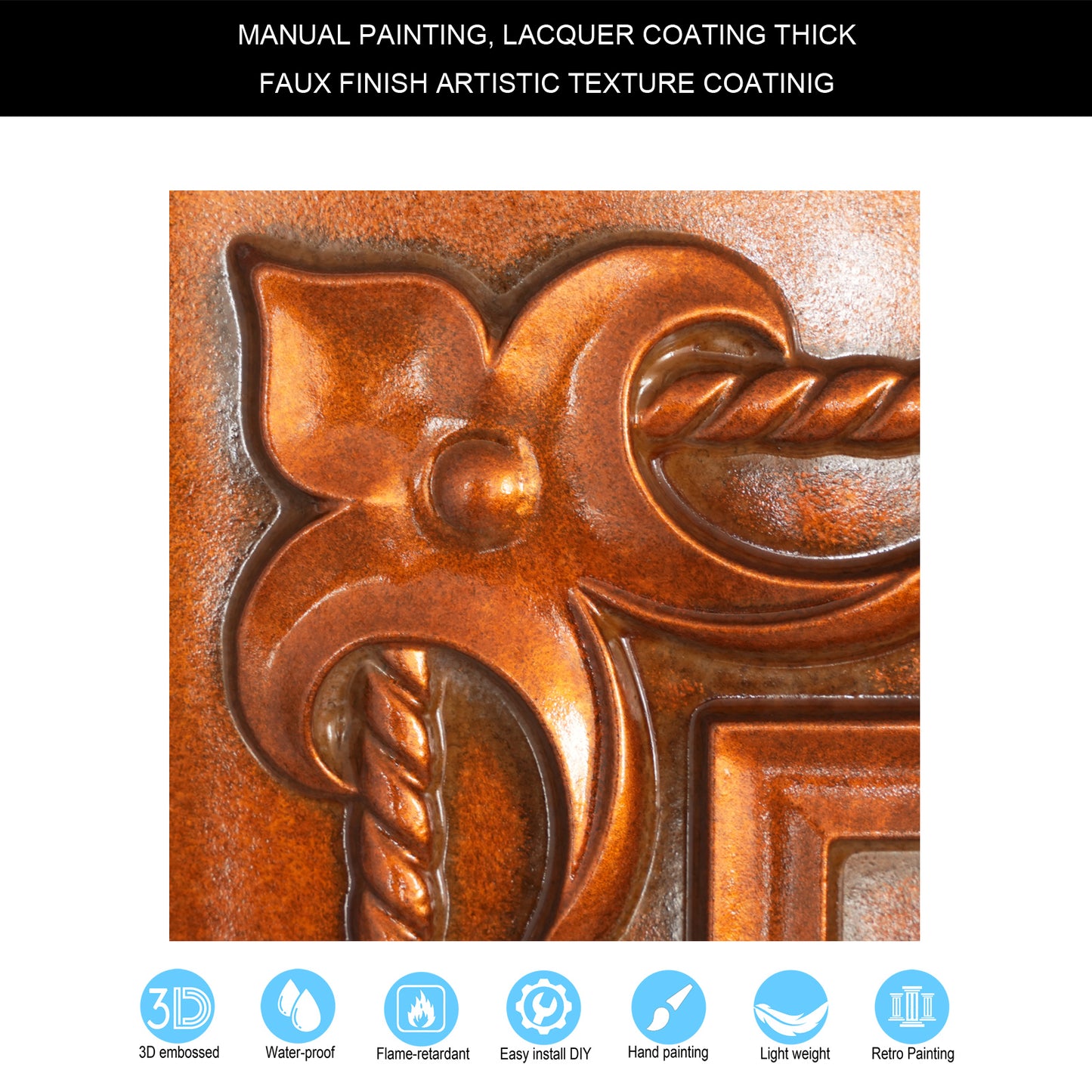 10tiles/lot Multi-Layer 3D Ceiling Tiles for Upscale Restaurants and High-End Bars PL29