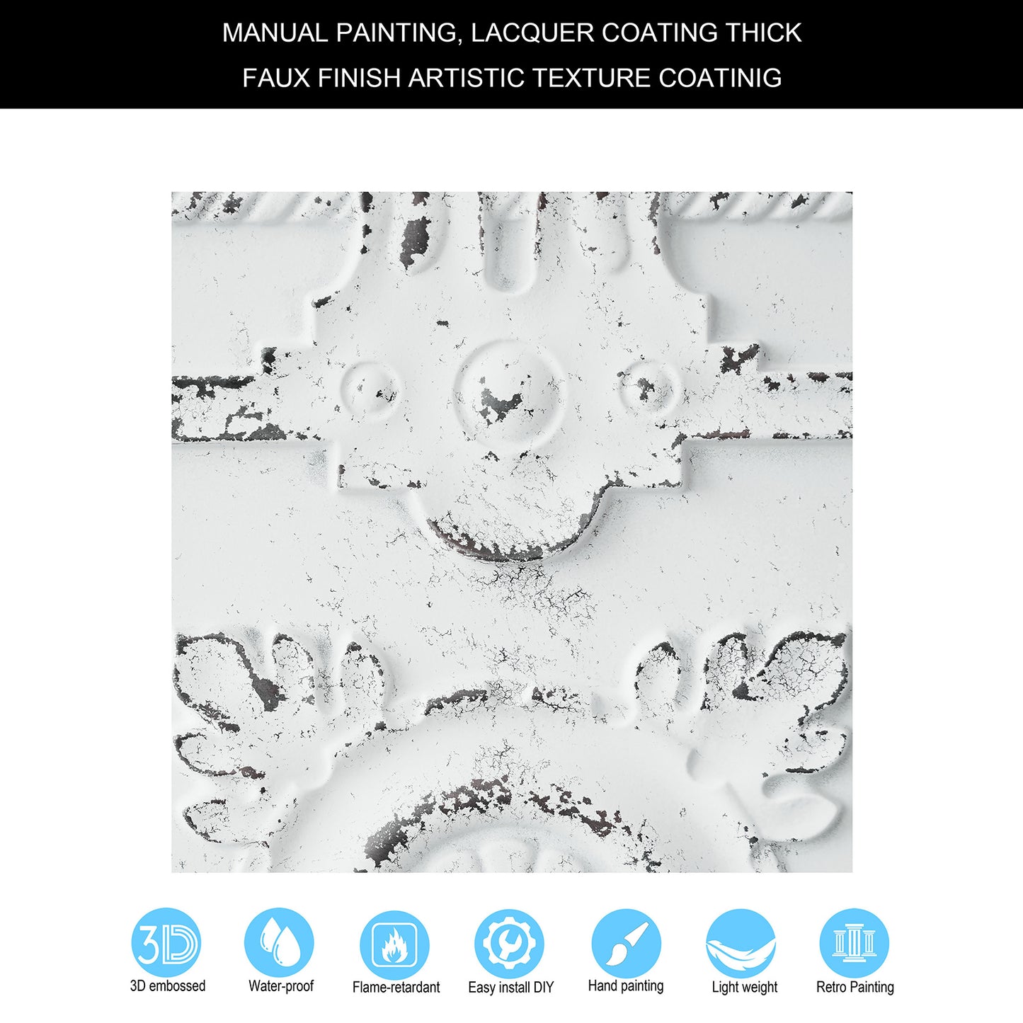 10tiles/lot Drop-In PVC Ceiling Tiles for Commercial Kitchens, Offices and Public Spaces PL29