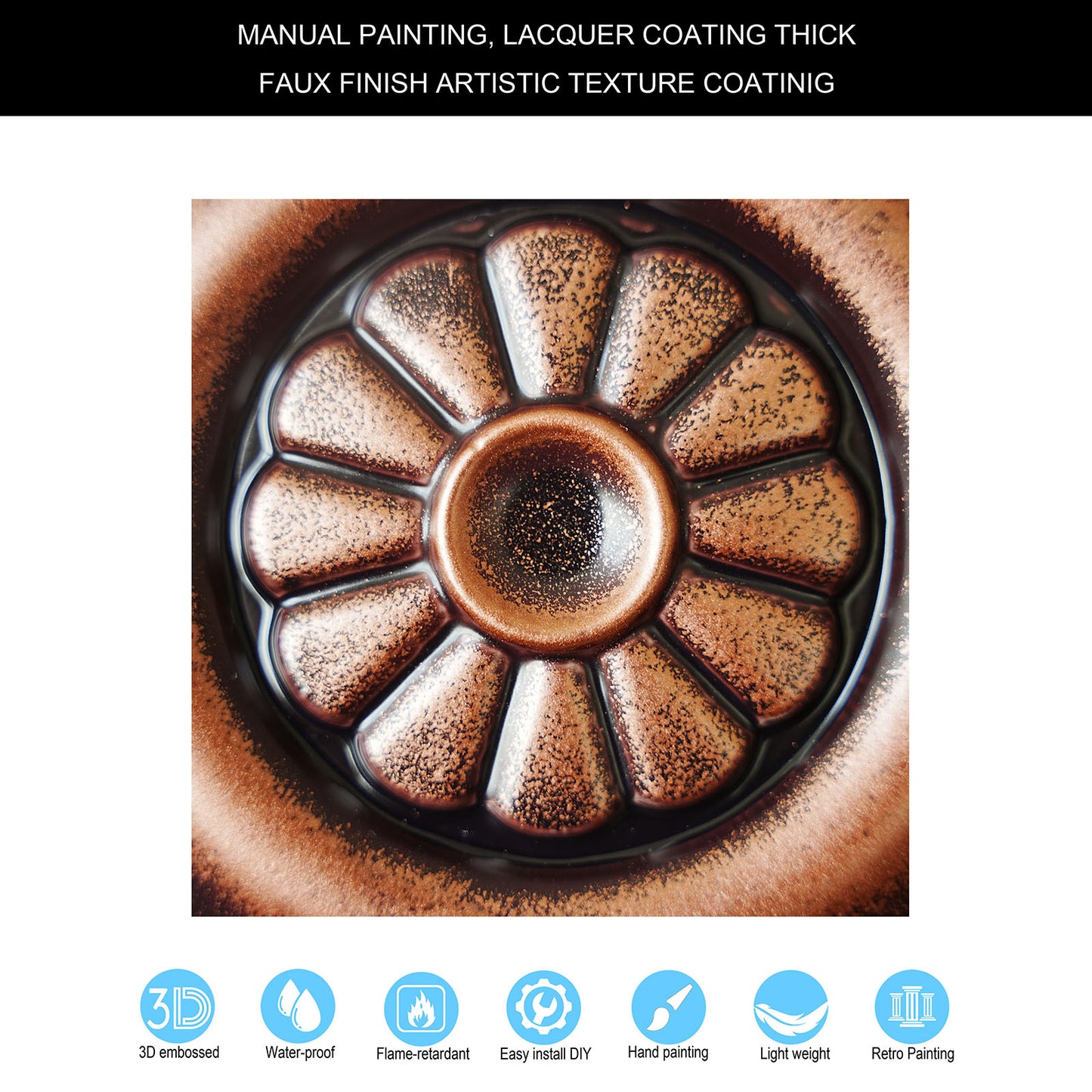 10tiles/lot Decorative Tin Ceiling Tiles for Premium Villas, Apartments and Hotel Interiors PL29