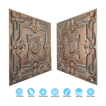 10tiles/lot Multi-Layer 3D Ceiling Tiles for Upscale Restaurants and High-End Bars PL29