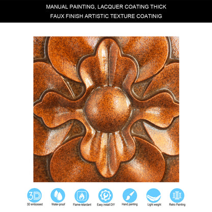 10tiles/lot DIY Faux Metal Ceiling Tile Panels for Café Bars, Studios and Artistic Interiors PL30