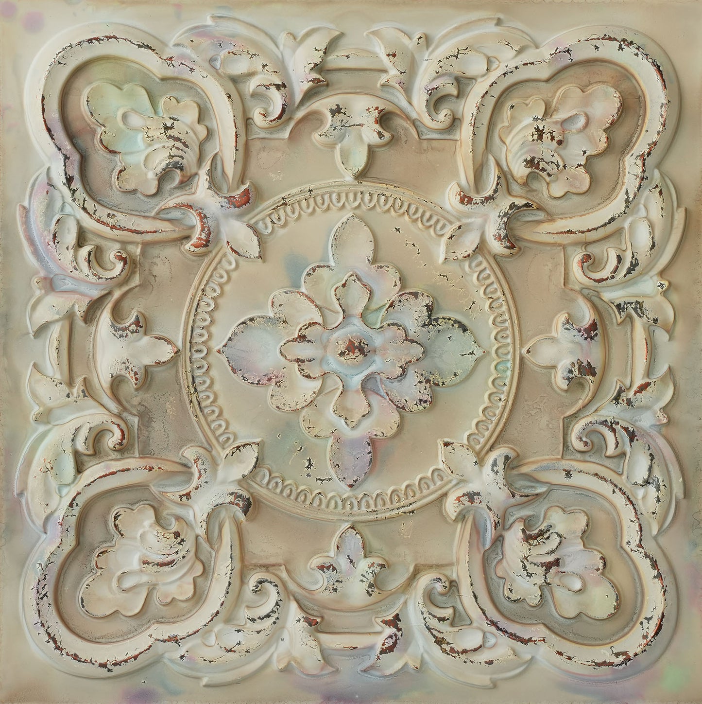 10tiles/lot Vintage Antique Ceiling Tiles for Heritage Hotels, Inns and Classic Restaurants PL30