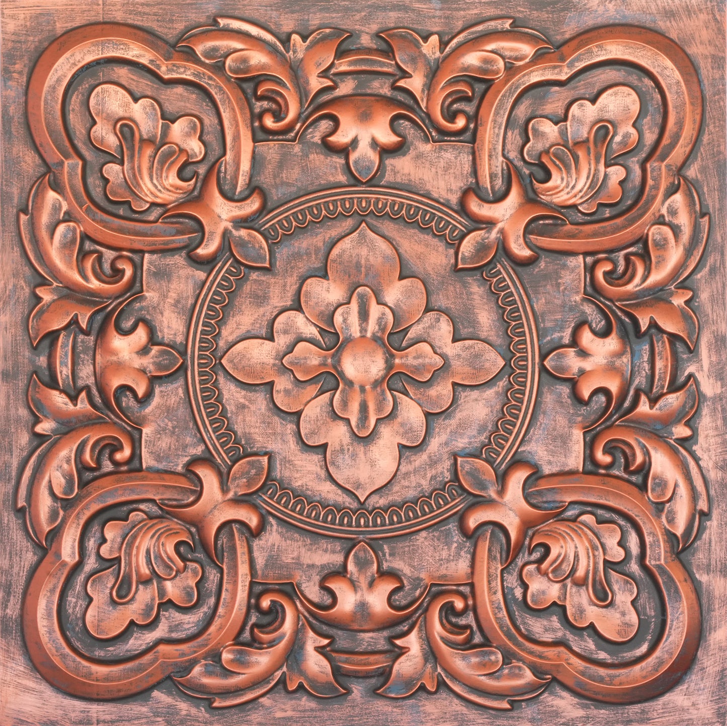 10tiles/lot DIY Faux Metal Ceiling Tile Panels for Café Bars, Studios and Artistic Interiors PL30