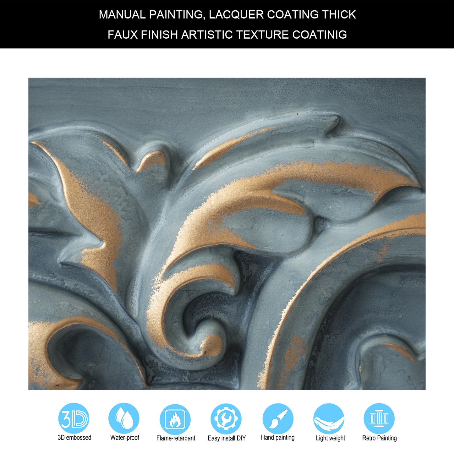 10tiles/lot Faux Tin 3D Ceiling Tiles for Trendy Bars, Coffee Stores and Urban Restaurants PL30