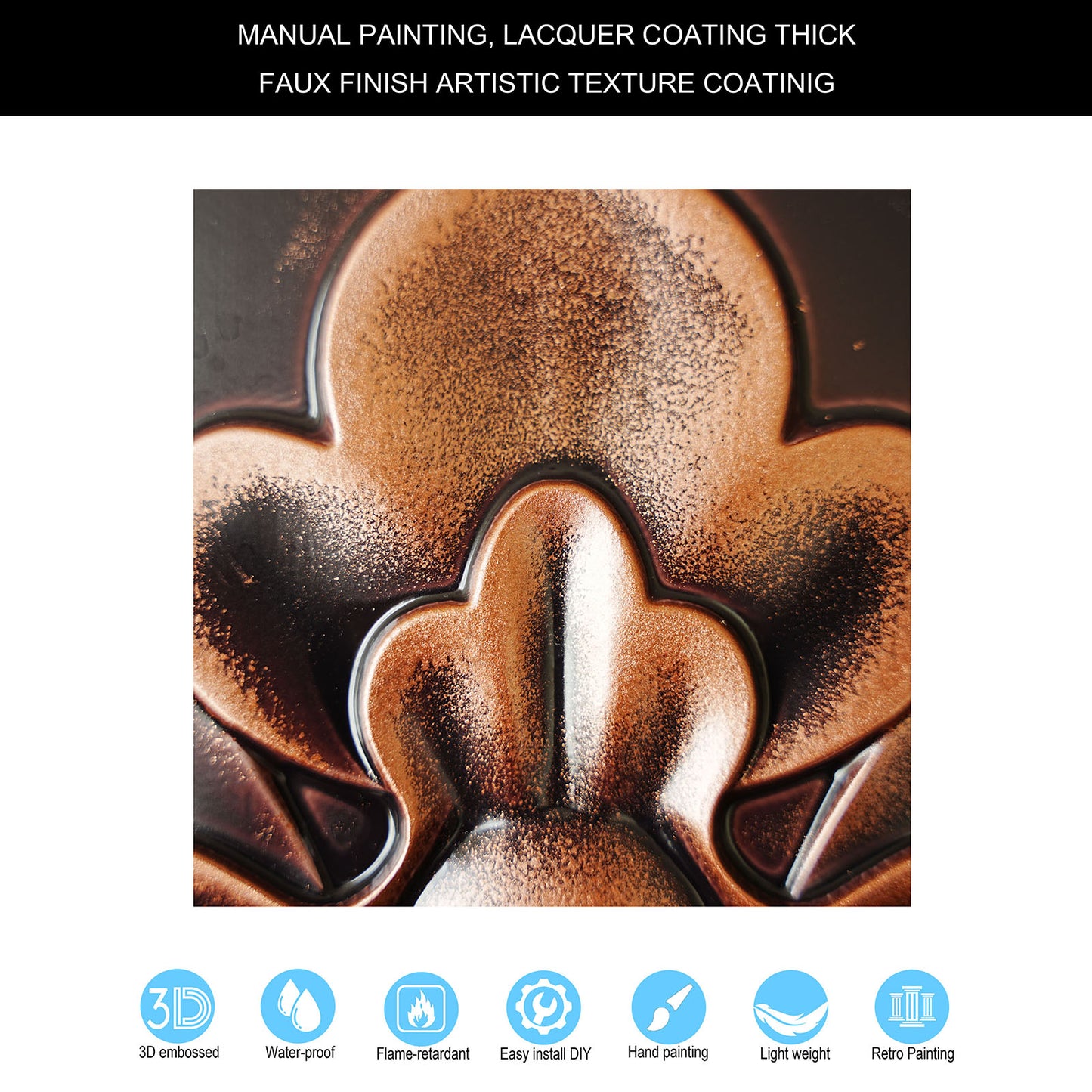 10tiles/lot Antique Ceiling Tiles for Premium Hotels, Mansions, Villas and Classic Dining Rooms PL30