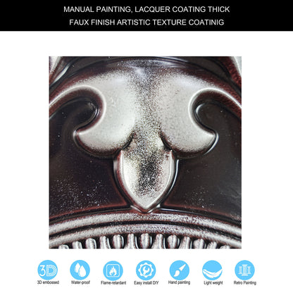 10tiles/lot Antique Ceiling Tiles for Premium Hotels, Mansions, Villas and Classic Dining Rooms PL30