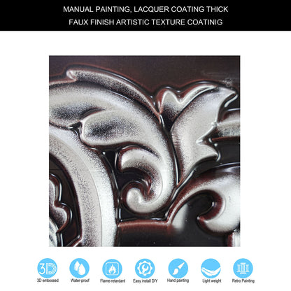 10tiles/lot Antique Ceiling Tiles for Premium Hotels, Mansions, Villas and Classic Dining Rooms PL30