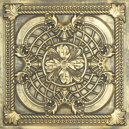 10tiles/lot DIY Faux Metal Ceiling Tile Panels for Café Bars, Studios and Artistic Interiors PL31