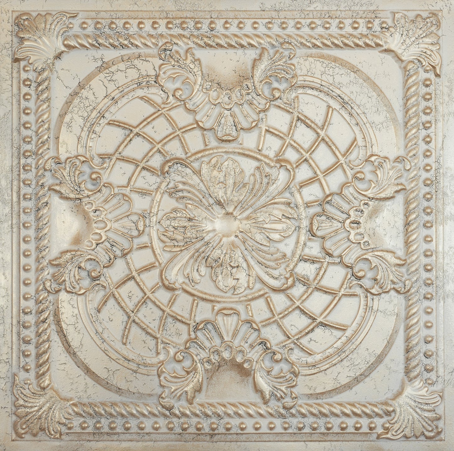 10tiles/lot Distressed Faux Tin Ceiling Tiles for Industrial Cafés, Craft Workshops and Retro Interiors PL31