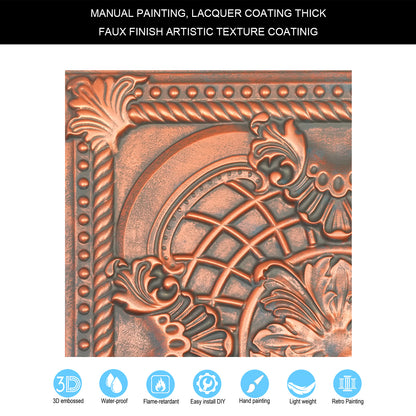 10tiles/lot Vintage Ceiling Panels for Guesthouses, Heritage Hotels and Classic Interior Styles PL31