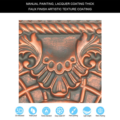 10tiles/lot Vintage Ceiling Panels for Guesthouses, Heritage Hotels and Classic Interior Styles PL31