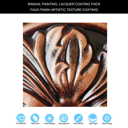 10tiles/lot Pressed Faux Tin Ceiling Tiles for Heritage Bars, Vintage Restaurants and Boutique Hotels PL31