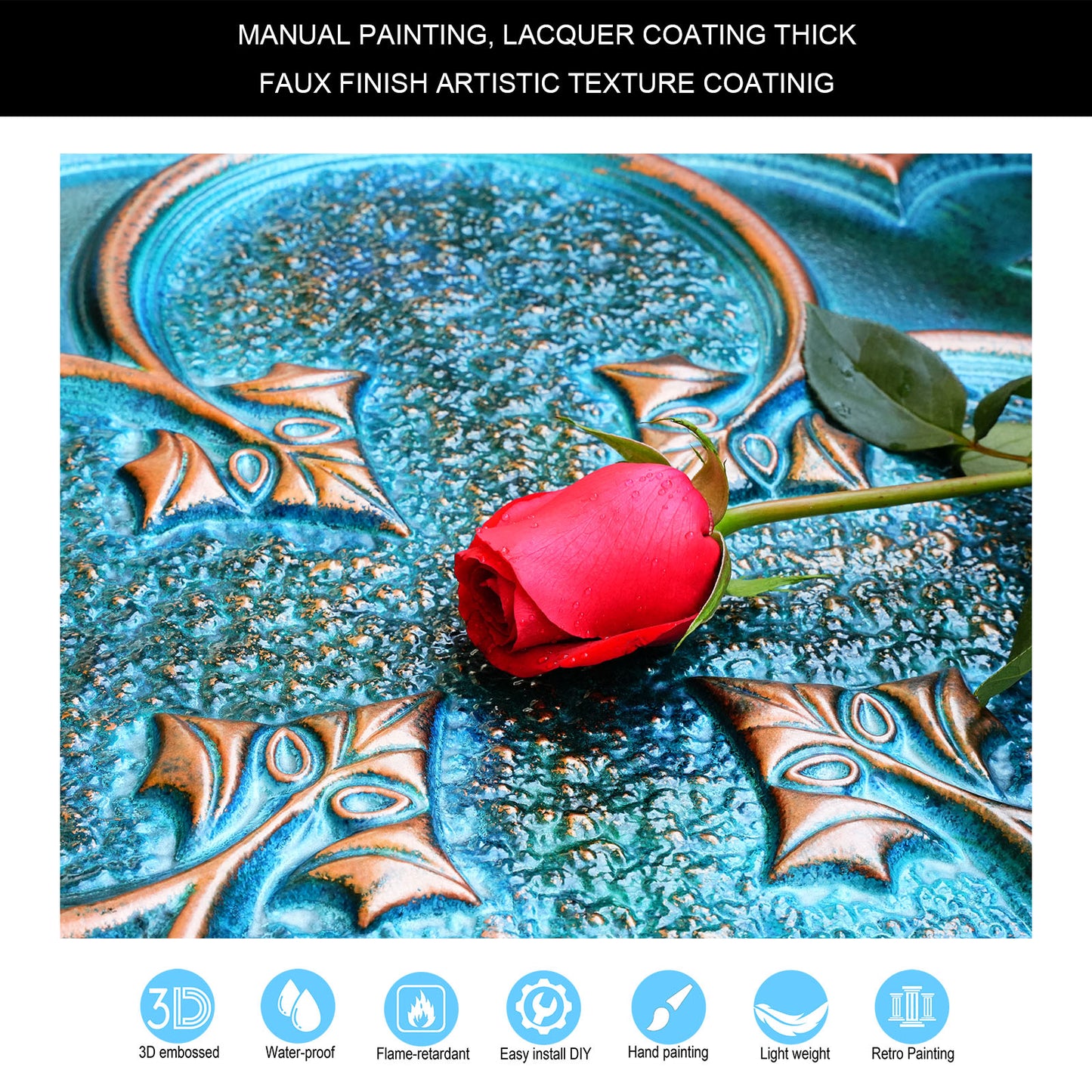 10tiles/lot Faux Tin Ceiling Tiles for Bars, Wine Rooms, Lounges and Modern Hospitality Spaces PL35