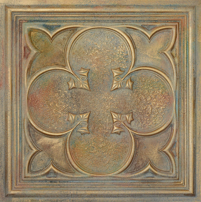 10tiles/lot Textured PVC Ceiling Tiles for Light-Luxury Restaurants, Salons and Beauty Studios PL35