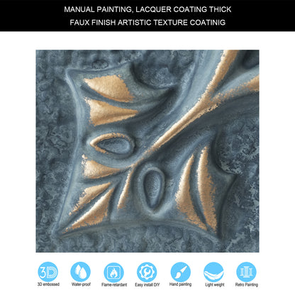 10tiles/lot Faux Tin Ceiling Tiles for Bars, Wine Rooms, Lounges and Modern Hospitality Spaces PL35