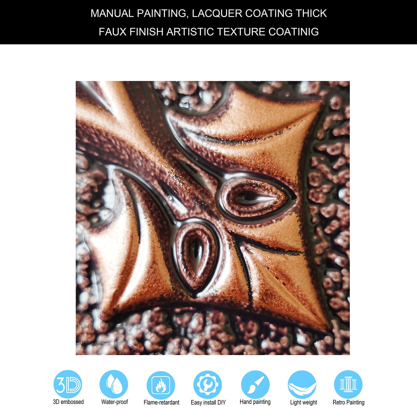 10tiles/lot Tin Ceiling Tiles for Book Cafés, Literary Stores and Creative Cultural Spaces PL35