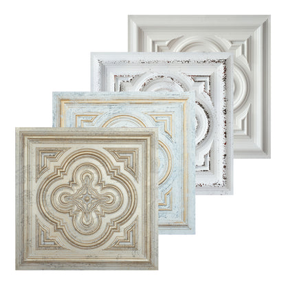 10tiles/lot Artistic Ceiling Tiles for Book Cafés, Literary Shops and Cultural Retail Spaces PL36