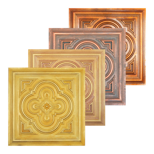 10tiles/lot Aged Decorative Ceiling Panels for Rustic Inns, Guesthouses and Boutique Hotels PL36