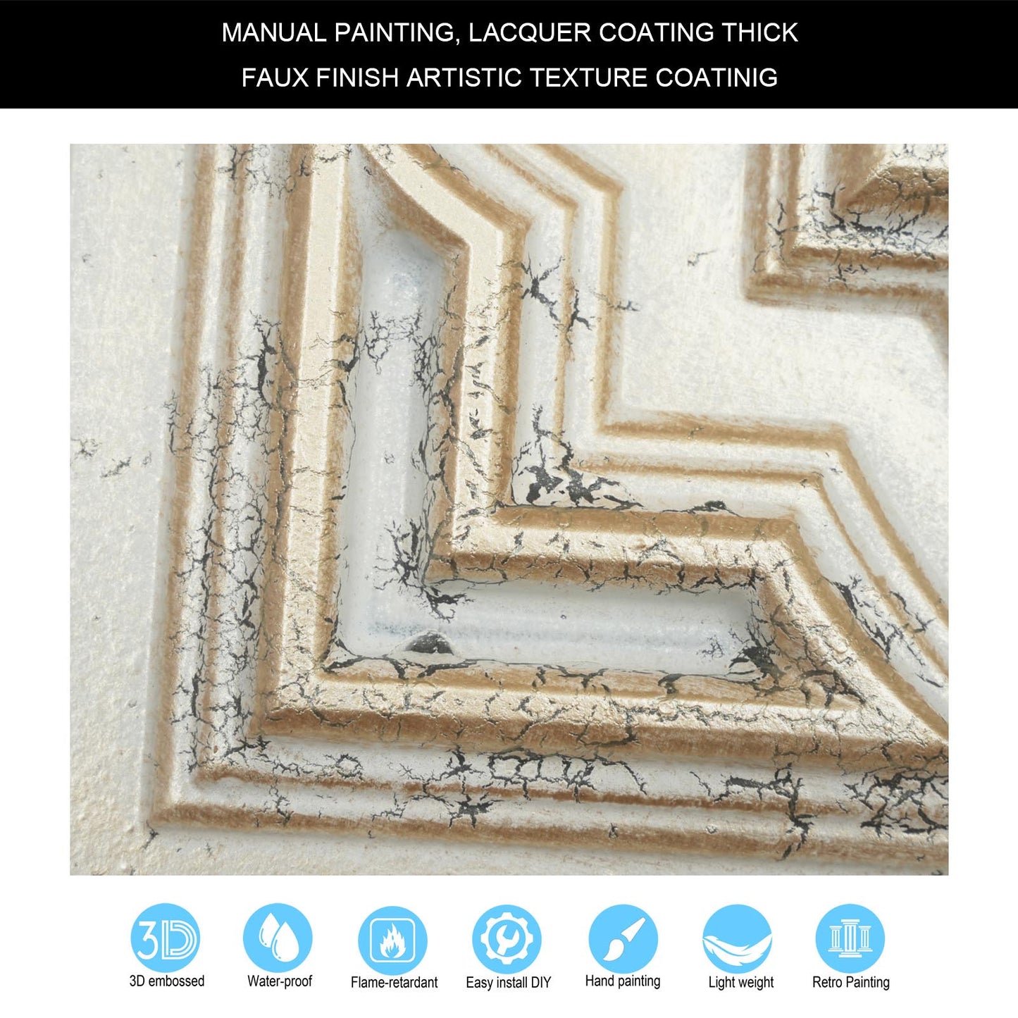 10tiles/lot Artistic Ceiling Tiles for Book Cafés, Literary Shops and Cultural Retail Spaces PL36