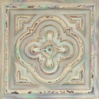 10tiles/lot 3D Faux Metal Ceiling Tiles for Stylish Bars, Clubs and Trendy Restaurants PL36