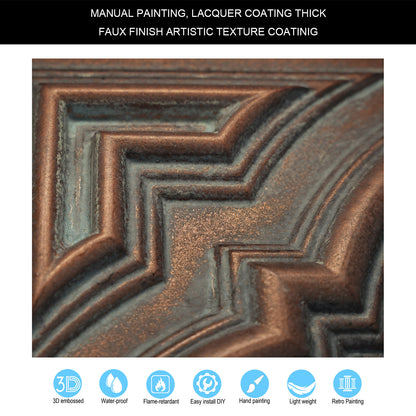 10tiles/lot Aged Decorative Ceiling Panels for Rustic Inns, Guesthouses and Boutique Hotels PL36