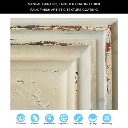 10tiles/lot Vintage Decorative Panels for Coffee Shops, Bookstores and Cozy Boutique Interiors PL37