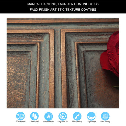 10tiles/lot Metallic Ceiling Tiles for Stylish Bars, Clubs, Restaurants and Social Spaces PL37