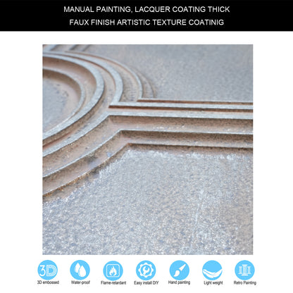 10tiles/lot Decorative Ceiling Tiles for Luxury Hotels, Villas, Salons and High-End Interiors PL37