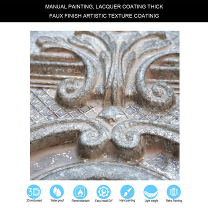 10tiles/lot Glue-Up Ceiling Tiles for Kitchen Renovations, Coffee Shops and Light-Luxury Spaces PL38