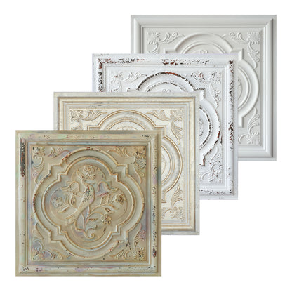 10tiles/lot Embossed Ceiling Tiles for Elegant Restaurants, Coffee Shops and Contemporary Bedrooms PL39