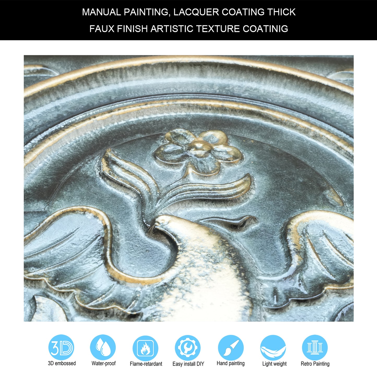 10tiles/lot 3D Artistic Ceiling Tiles for Museums, Exhibitions and High-Impact Interiors PL39