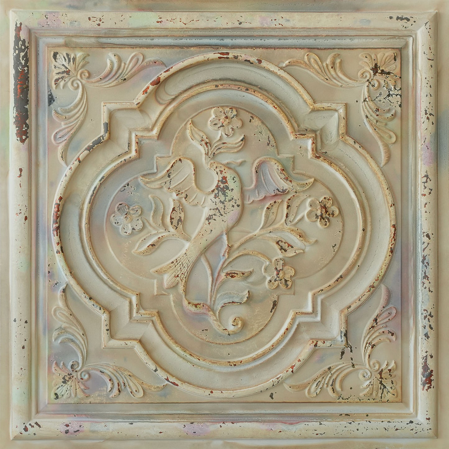 10tiles/lot Embossed Ceiling Tiles for Elegant Restaurants, Coffee Shops and Contemporary Bedrooms PL39