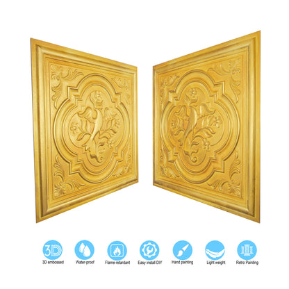 10tiles/lot Multi-Layer 3D Ceiling Tiles for Upscale Restaurants and High-End Bars PL39