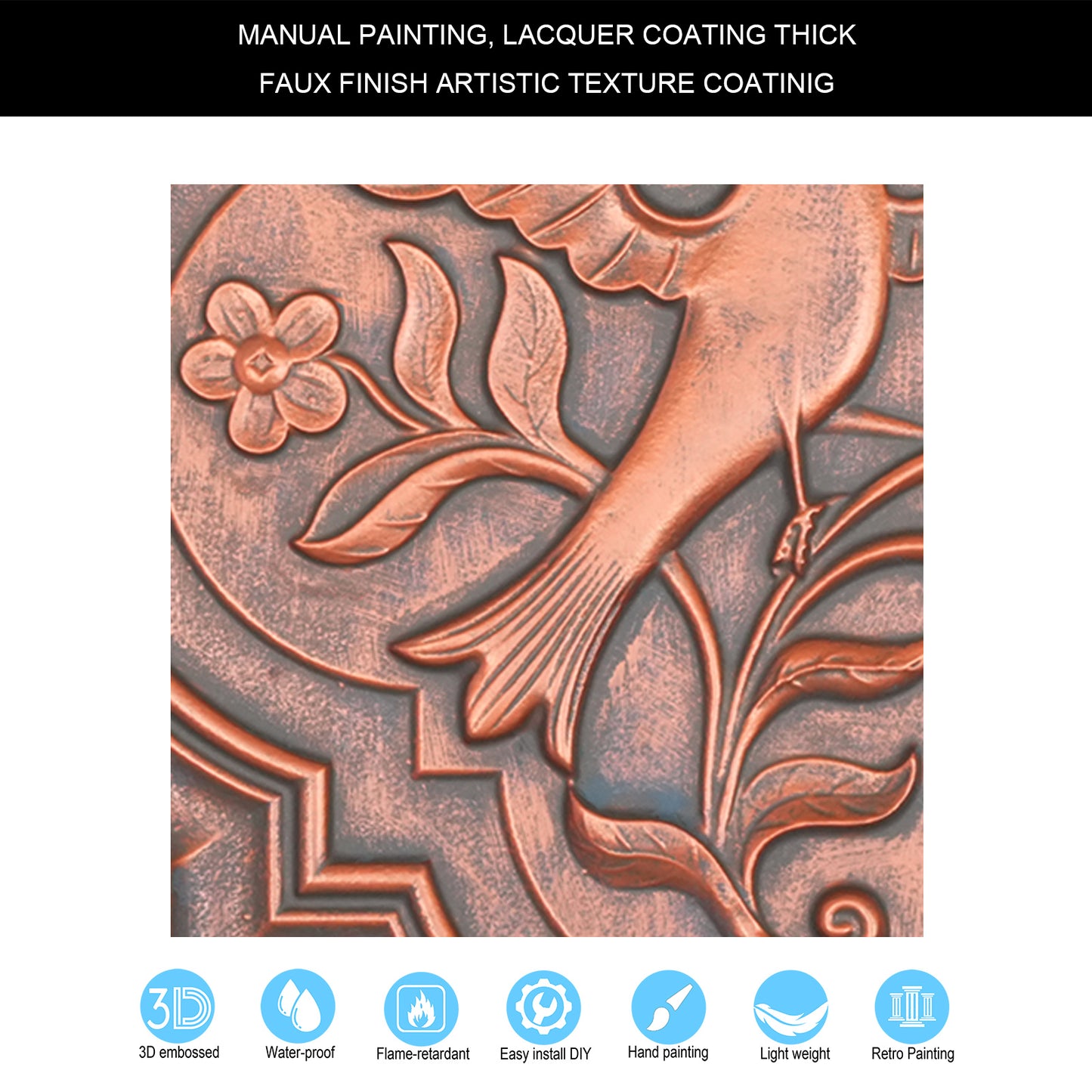 10tiles/lot Multi-Layer 3D Ceiling Tiles for Upscale Restaurants and High-End Bars PL39