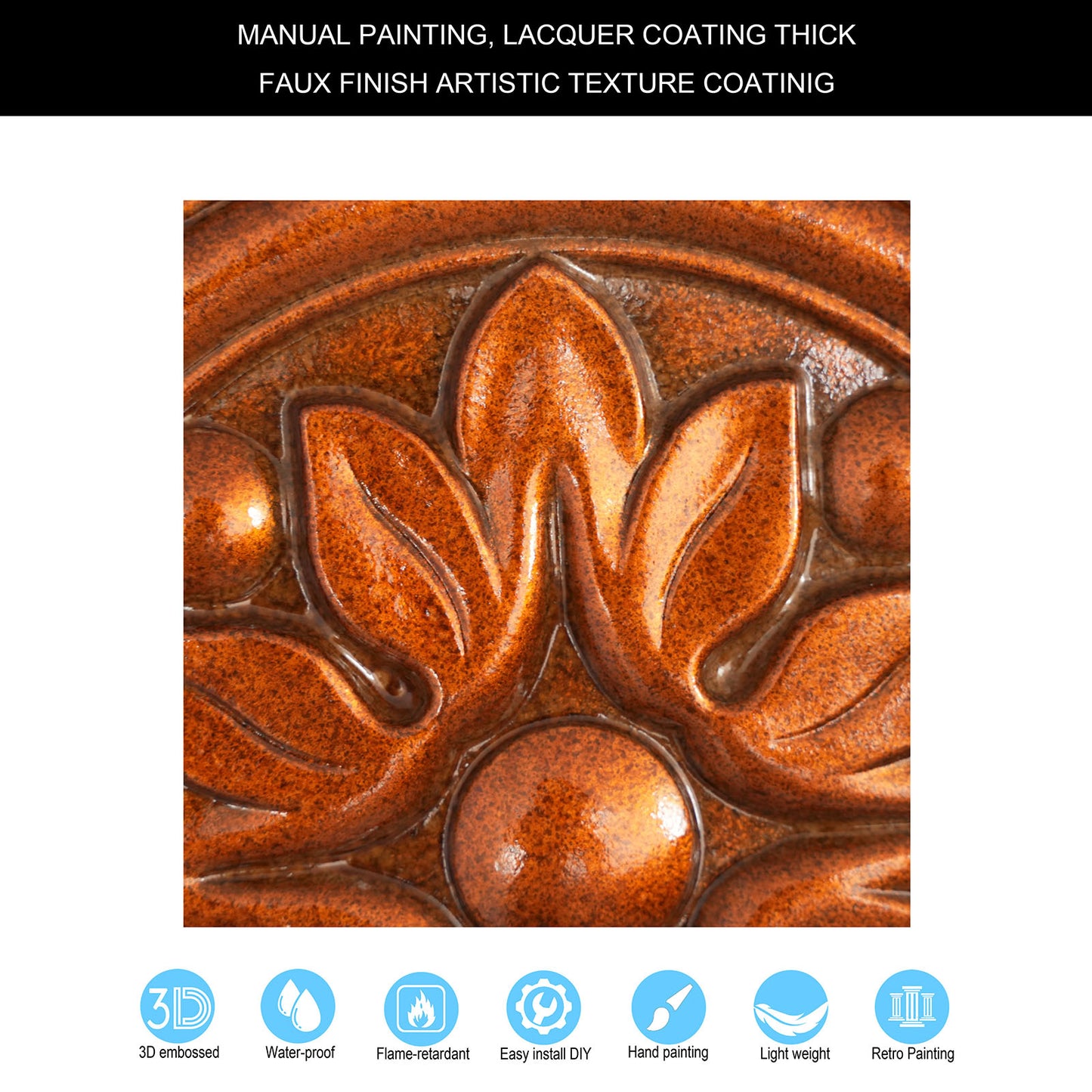 10tiles/lot Artistic Ceiling Tiles for Book Cafés, Literary Shops and Cultural Retail Spaces PL50