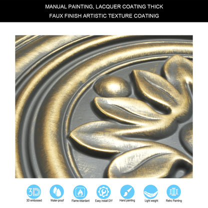 10tiles/lot Embossing Ceiling Tiles for Boutique Restaurants, Premium Lounges and Luxury Hotels PL50