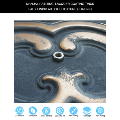 10tiles/lot Embossing Ceiling Tiles for Boutique Restaurants, Premium Lounges and Luxury Hotels PL50